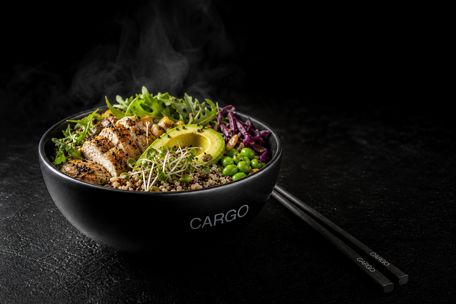 Functional power bowl — menu